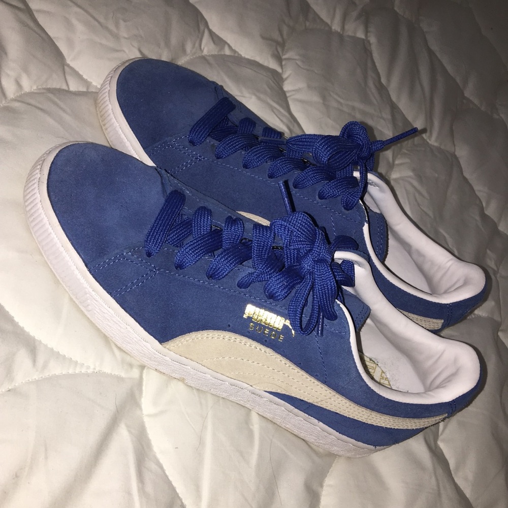 Royal Blue Puma Sneakers.